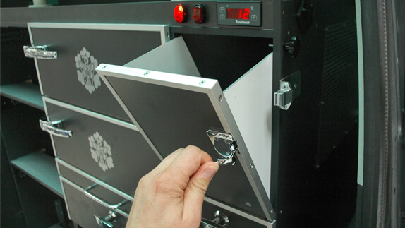 Klapp- Box für Müll